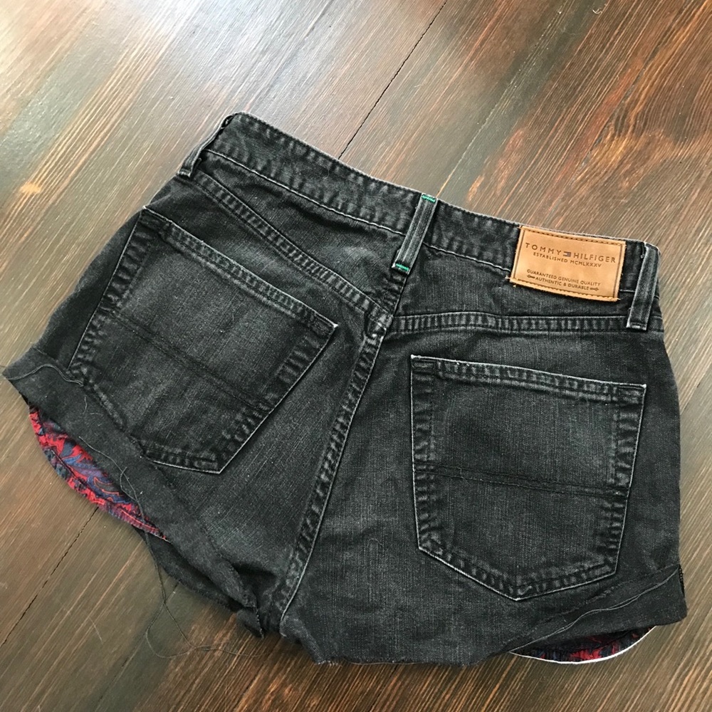 Tommy Hilfiger vintage cheeky mid rise shorts